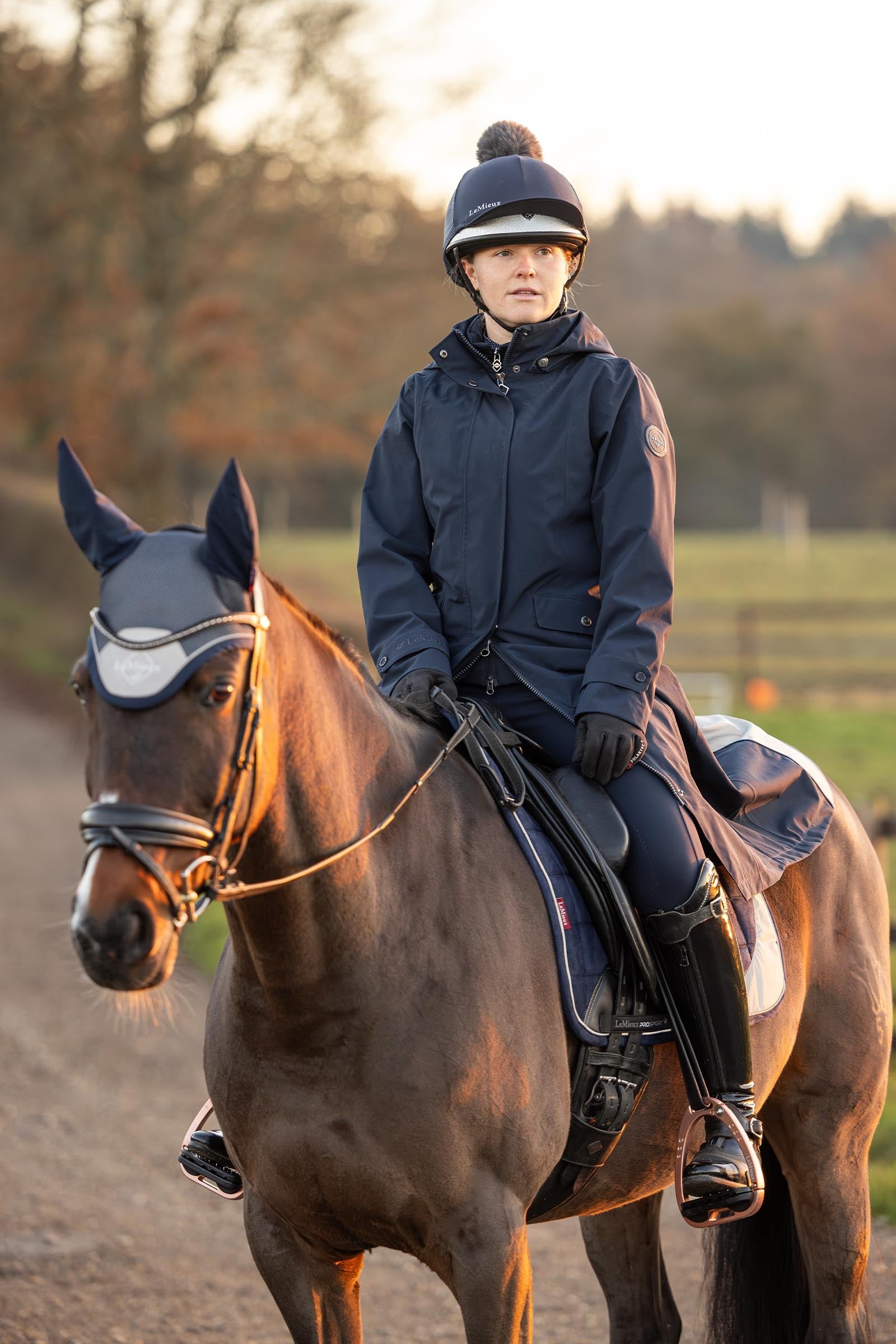 LeMieux Amelie Women´s Waterproof Lightweight Riding Coat Women’s Riding Clothing