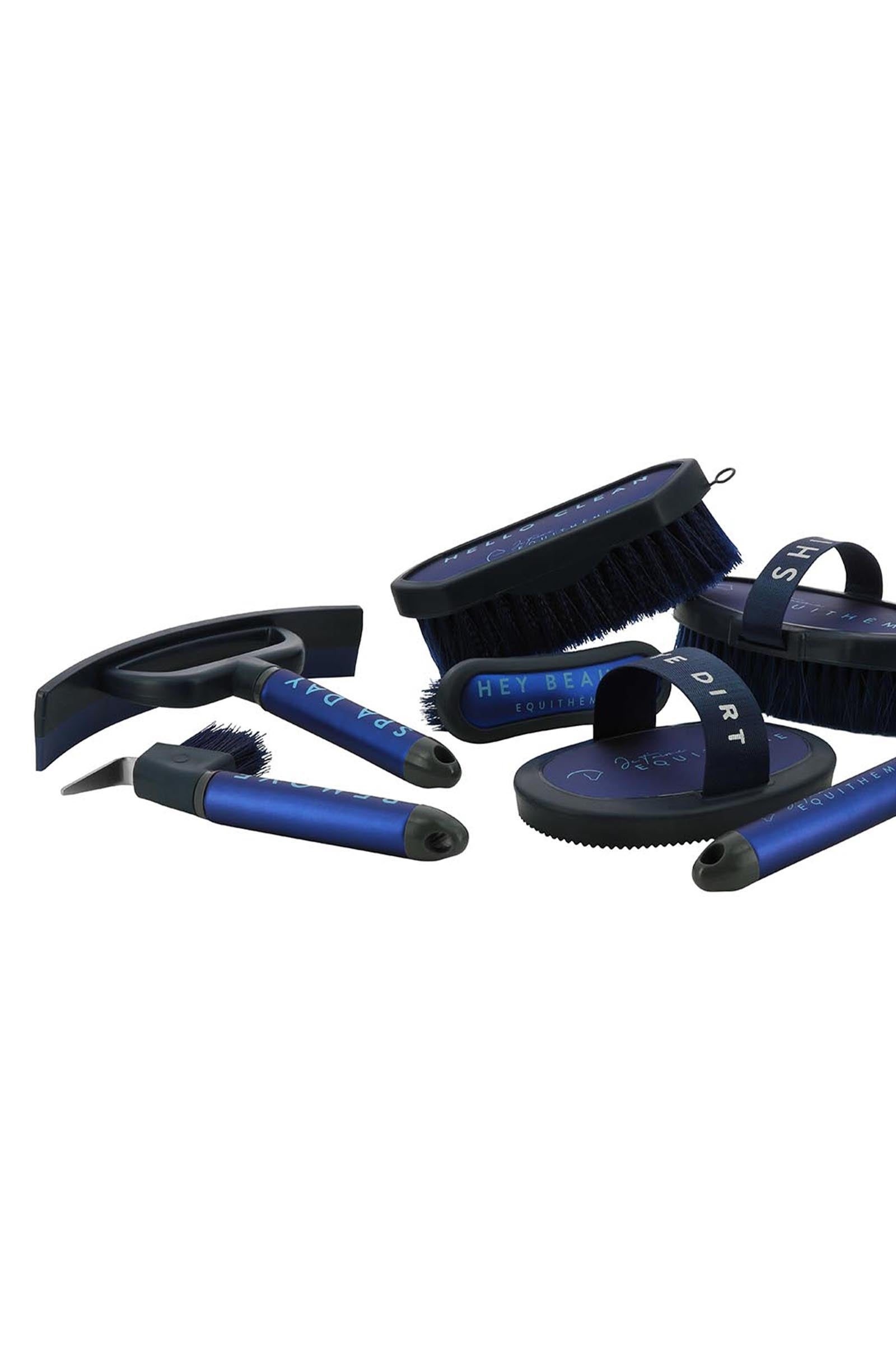 Equi Theme EQUITHÈME Je t'aime Dandy Brush Horse Grooming Tools