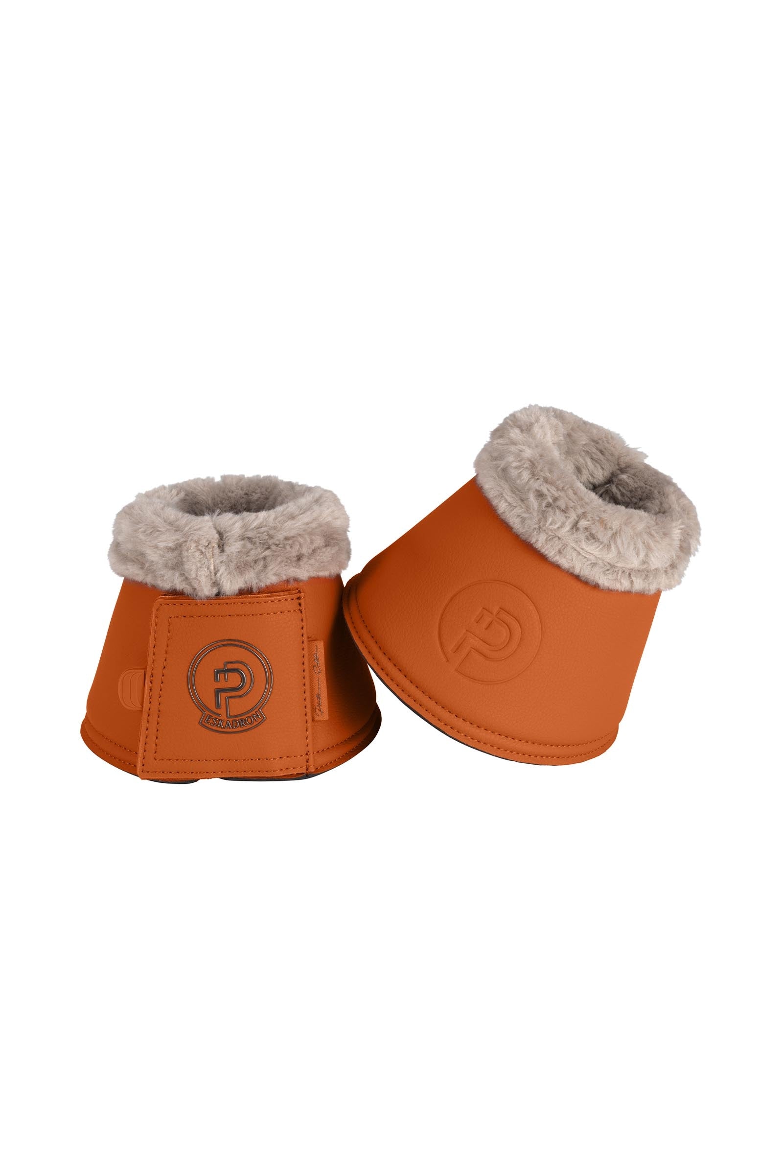 Eskadron Platinum 26 Faux Leather / Fur Bell Boots Leg & Hoof Protection