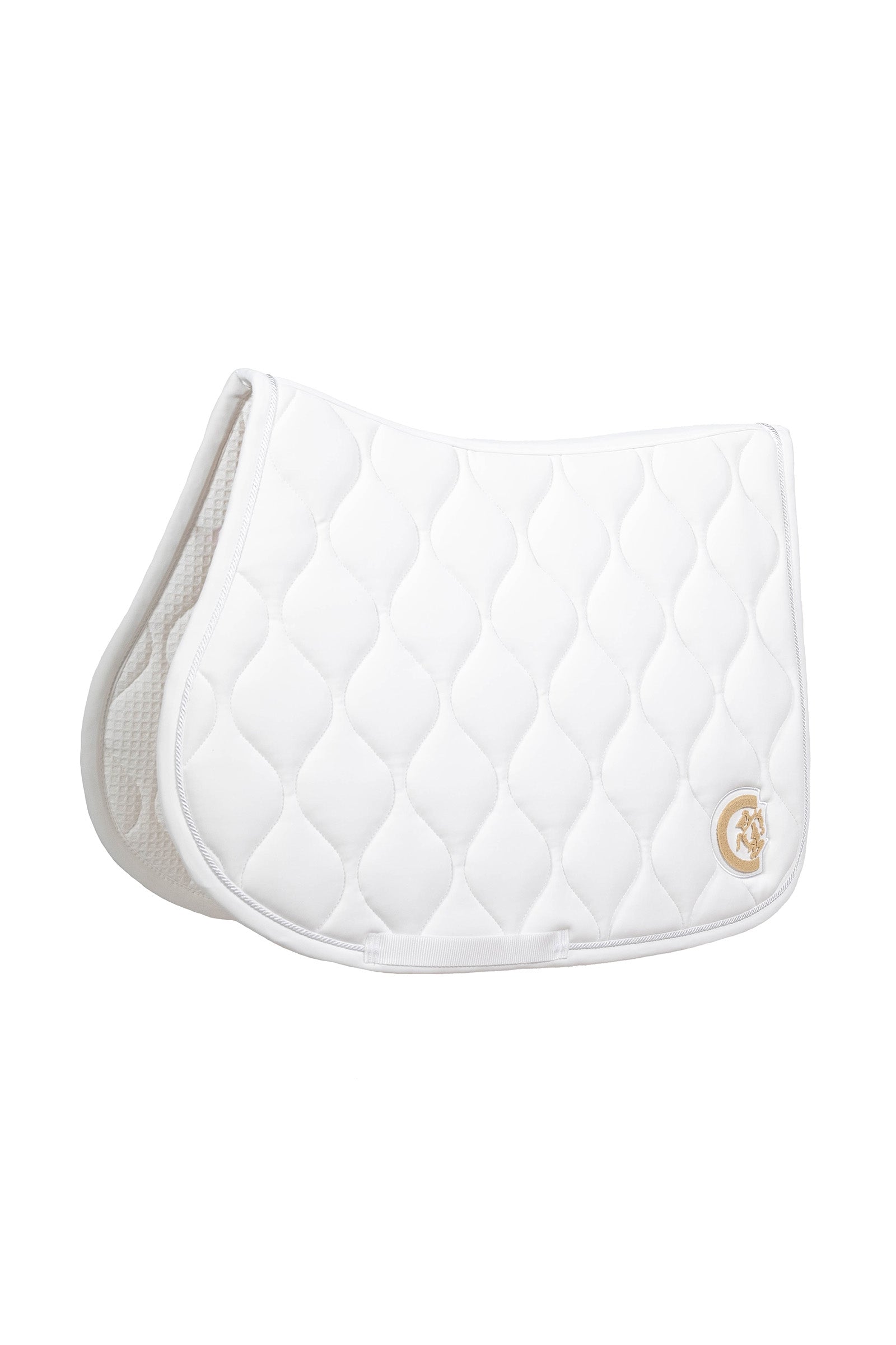 Kentucky Horsewear Saddle Pad Wave 3D Logo Show Jumping Saddle Pads