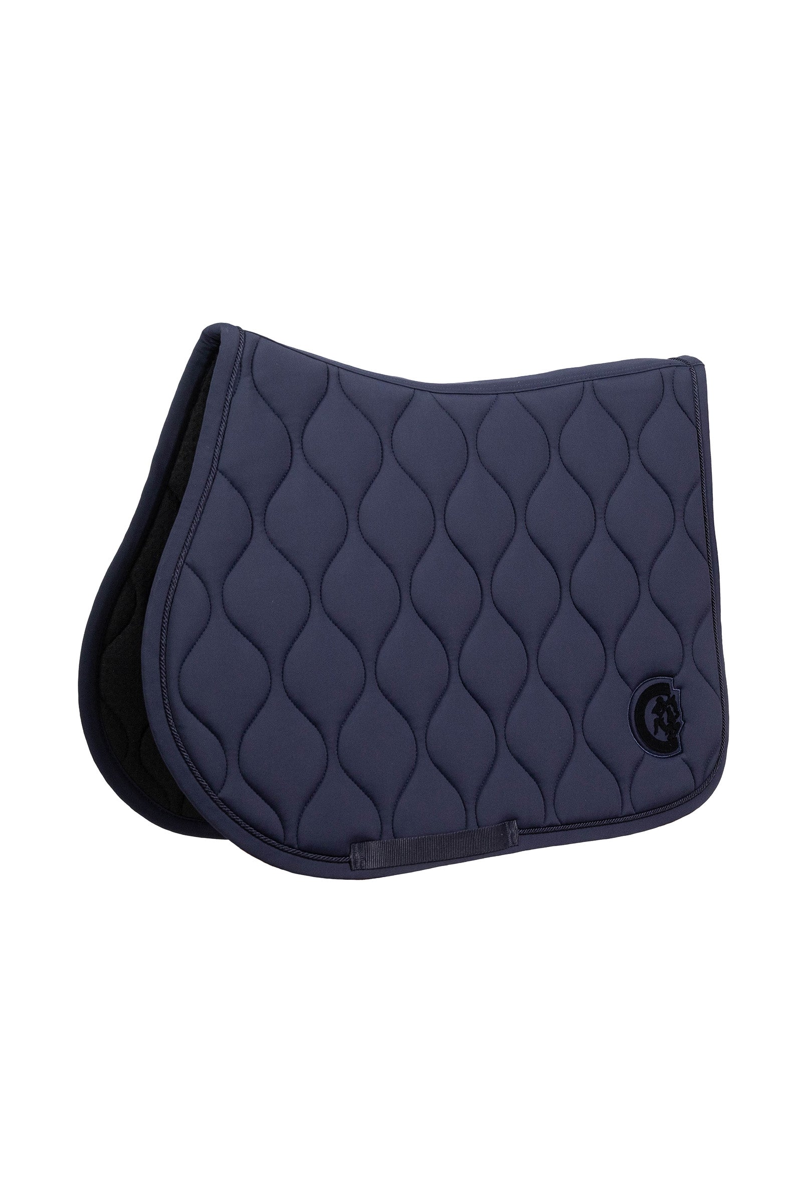 Kentucky Horsewear Saddle Pad Wave 3D Logo Show Jumping Saddle Pads