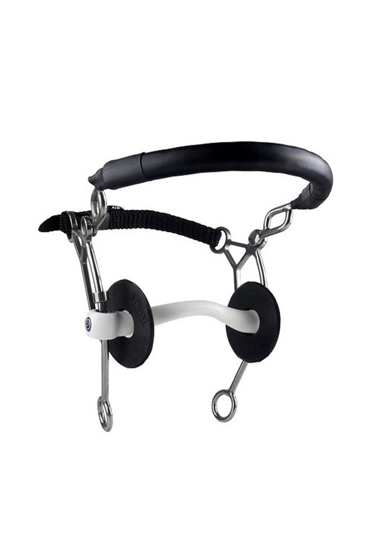 Trust Equestrian Inno Sense Hackamore Combi Long Port Medium-20 Horse Bits