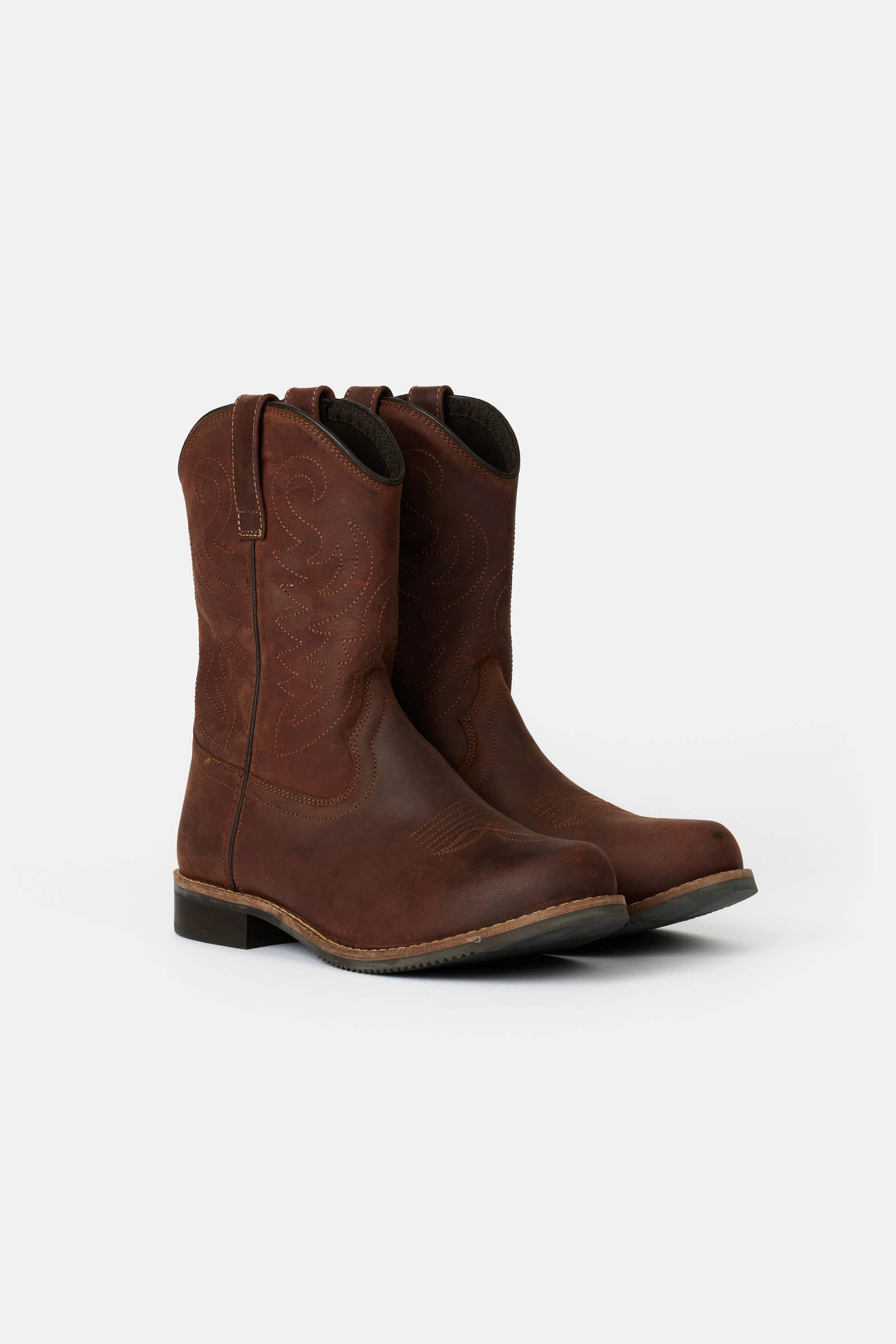 Horze Cassidy Western Leather Boot Riding Boots & Riding Shoes