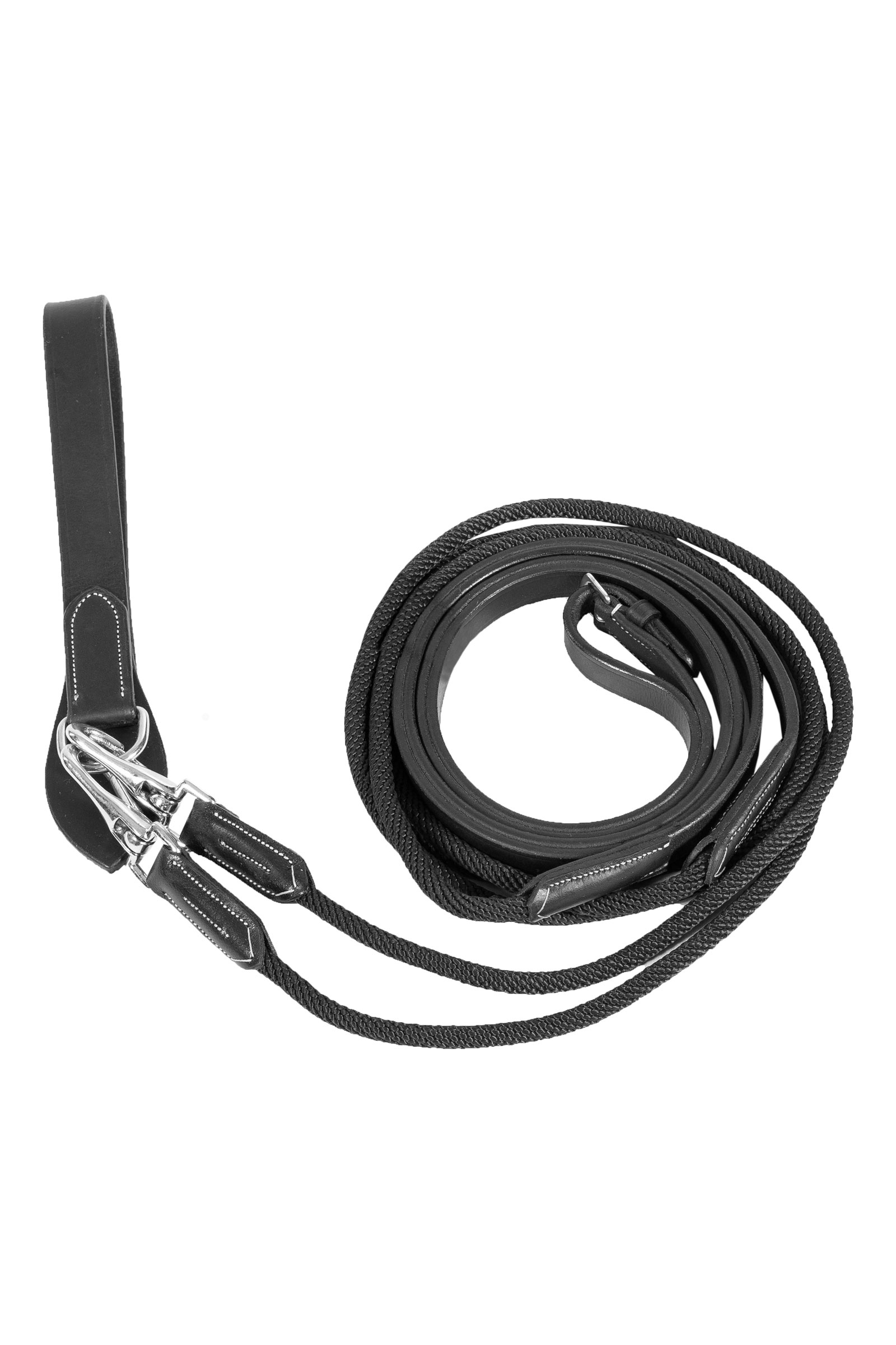 Norton Side Rein Adjustable Elastic Black