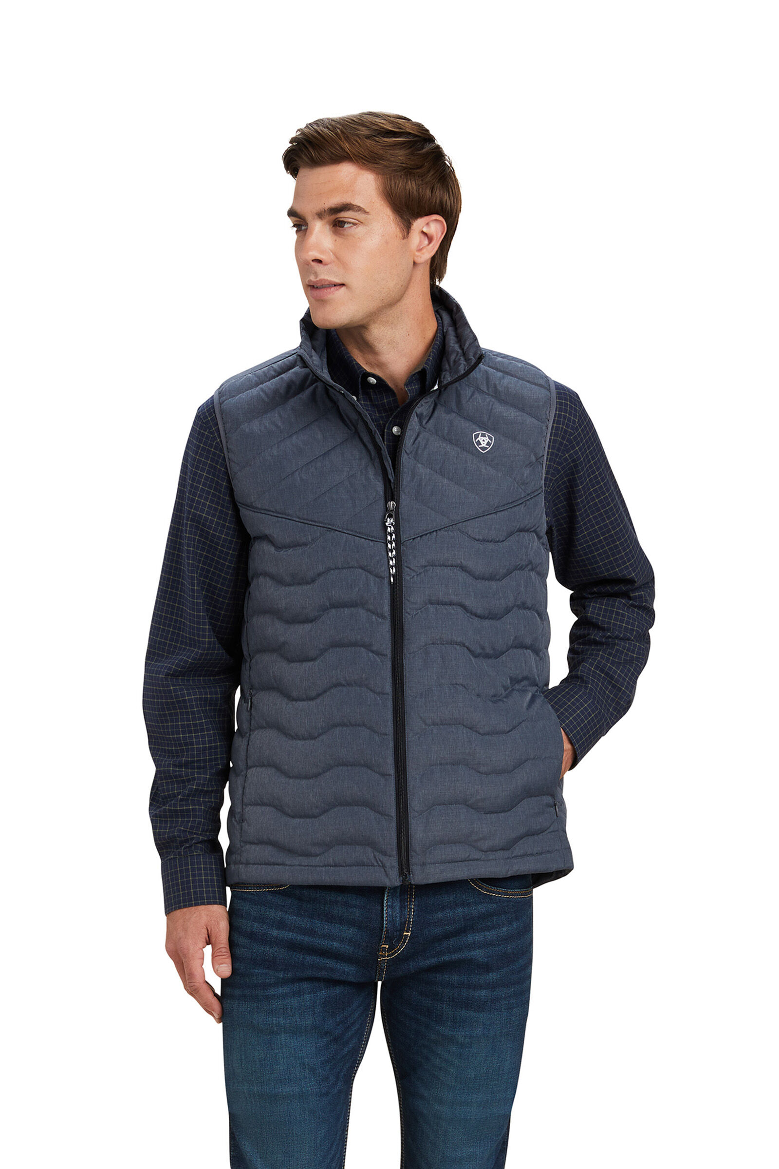 Ariat vest cheap mens