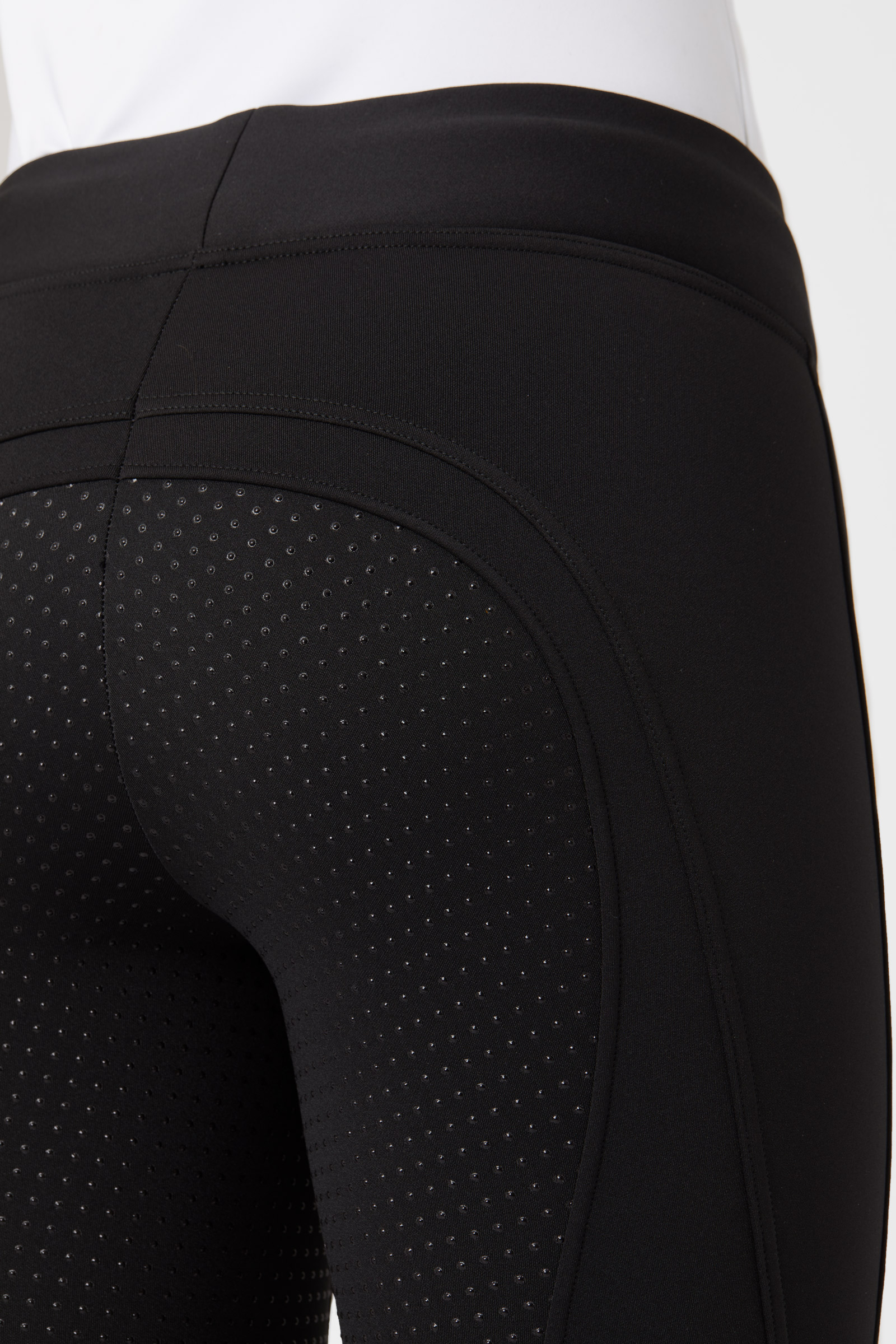 Horze Active Women's Winter Silicone Full seat Tights | horze.co.uk